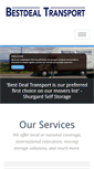 Mobile Screenshot of bestdealtransport.co.uk